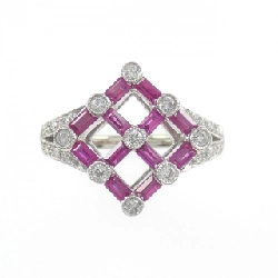 Nhẫn Ruby K18WG 0.70CT - Hàng hiệu Chính hãng 850521