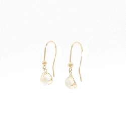 K18YG Bông tai Đá mặt trăng - Hàng hiệu Chính hãng 870926