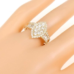 【Sản phẩm mới】Nhẫn kim cương K18YG 1.00CT 673646