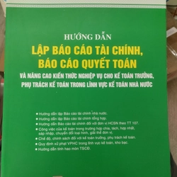 Hướng dẫn lập báo cáo tài chính báo cáo quyết toán... 358366