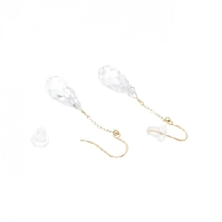 K18YG Bông tai Cubic - Hàng hiệu Chính hãng 869077