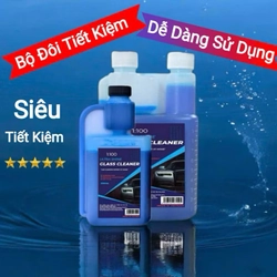 Nước Rửa Kính Ô Tô Chuyên Dụng GLASS CLEANER 1Lít,Tỉ Lệ Pha 1:100 Tiết Kiệm 452646