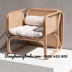 Ghế mây vuông kết hợp lưới mắt cáo 518233