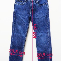 Quần Jeans nam (Màu xanh đậm) 58115