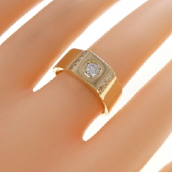 Nhẫn kim cương K18YG 0.21CT - Hàng hiệu chính hãng 849608