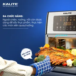 🔥 Nồi chiên không dầu KALITE KL-1500 15L – Giòn ngon, giảm dầu mỡ, tiện lợi 705965