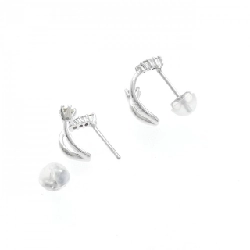 K18WG Bông tai kim cương 0.20CT - Hàng hiệu Chính hãng 864213