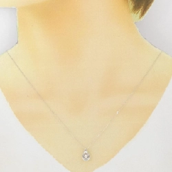 Dây chuyền kim cương K18WG 0.10CT - Hàng hiệu Chính hãng 859153