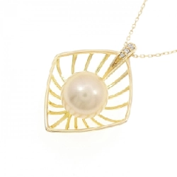 K18YG Ngọc trai trắng 9.5mm - Hàng hiệu Chính hãng 856679