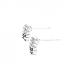 K14WG Hoa Sapphire Bông Tai - Hàng hiệu Chính hãng 868337