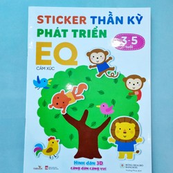 Sticker Thần Kỳ - Phát Triển EQ - Cảm Xúc (3-5 Tuổi)