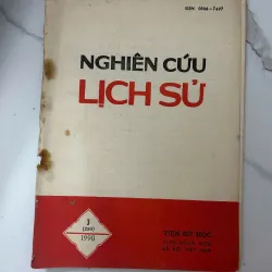 Tạp chí Nghiên cứu Lịch sử (Số 3 năm 1990) – Viện Sử học 1023401
