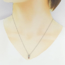 Dây chuyền Sapphire Padparadscha PT900/PT850 0.391CT - Hàng hiệu Chính hãng 860922