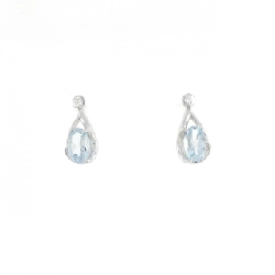 Trang sức Star Jewelry Aquamarine Bông tai - Hàng hiệu Chính hãng