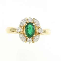 Nhẫn Ngọc Lục Bảo K18YG 0.41CT - Hàng hiệu Chính hãng 849666