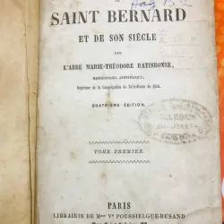 Histoire de Saint Bernard et de son siècle (Tome Premier) 796943