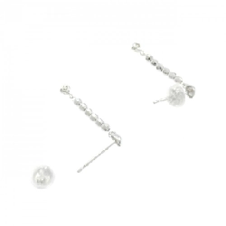 K18WG Bông tai kim cương 0.06CT - Hàng hiệu Chính hãng 873693