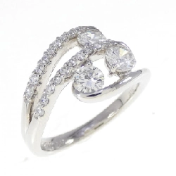 Nhẫn kim cương PT900 0.69CT E-F VS1 VG-GOOD - Hàng hiệu Chính hãng