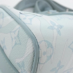 Túi Boston Louis Vuitton Monogram Aqua Garden Keepall Bandoulière 25cm M22527 614566