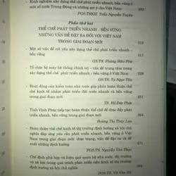 Thể chế phát triển nhanh - bền vững: Kinh nghiệm quốc tế và những vấn đề đặt ra đối với… 704982