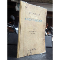 Nói chuyện với Krisnamurti - Carlo Suares ( bản dịch Nguyễn Minh Tâm và Đào Hữu Nghiã )