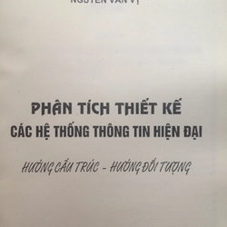 PHÂN TÍCH THIẾT KẾ CÁC HỆ THỐNG THÔNG TIN HIỆN ĐẠI HƯỚNG CẤU TRÚC VÀ HƯỚNG ĐỐI TƯỢNG 498249
