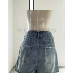 Set áo croptop quần short jean kèm nịt QCCC 11479