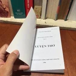 [Sách Remark] - II Tập Luyện Dưỡng Sinh: Luyện Thở - Nguyễn Minh Kính - 1986 786792