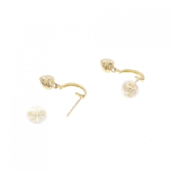 K18YG Bông tai hình trái tim - Hàng hiệu Chính hãng 866456