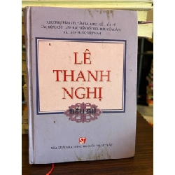 Lê Thanh Nghị: Tiểu Sử - Không có thông tin tác giả trên bìa