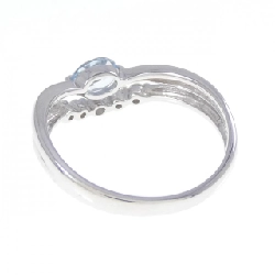 Nhẫn Aquamarine K18WG - Hàng hiệu Authentic 849482