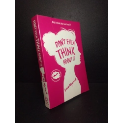 [Phiên Chợ Sách Cũ] Don't even think about it Sarah Mynowski có note bằng bút , bút chì 2303
