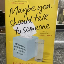 Maybe you should talk to someone Lori Gottlieb