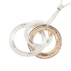 Tiffany 1837 Vòng cổ hình tròn đan xen - Hàng hiệu Authentic 841528