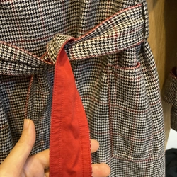 Áo trech coat kẻ 546946