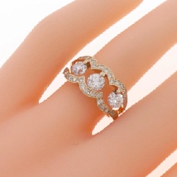 Nhẫn kim cương K18PG 1.002CT 669684