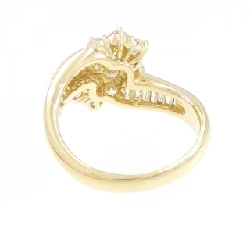 Nhẫn kim cương hoa K18YG 1.54CT 670608