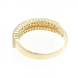 Nhẫn kim cương Pavé K18YG 0.51CT 667224