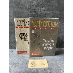 Nguyễn Công Hoan tuyển truyện ngắn (bộ 2 tập bìa cứng) - sách lưu kho mới 96% Sách văn học STB0302 Rebooks.vn