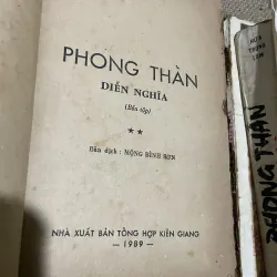 Phong thần diễn nghĩa - Mộng Bình SƠN dịch  800370