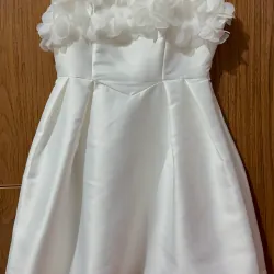 Váy dây trắng hoa 1013043