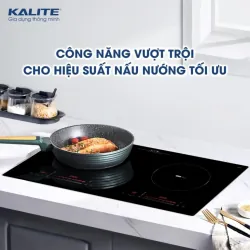 Bếp từ đôi KALITE KDI72 mặt kính sang trọng an toàn dễ vệ sinh 782638