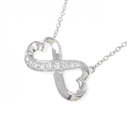 Dây chuyền Tiffany Double Loving Heart - Hàng hiệu Authentic 841847