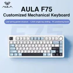 Bàn phím cơ AULA F75 phù hợp cho game thủ, thiết kế tùy chỉnh