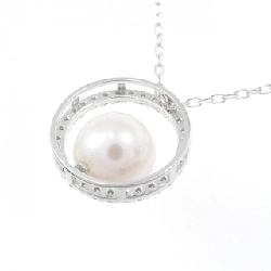 K18WG Ngọc trai Akoya Dây chuyền 7.1mm - Hàng hiệu Chính hãng 857528