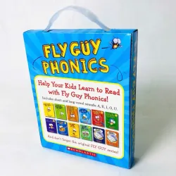 Sách - Fly Guy Phonics – Boxset 12 cuốn (10 truyện + 2 workbook) tặng audio, full hộp đẹp 1001297