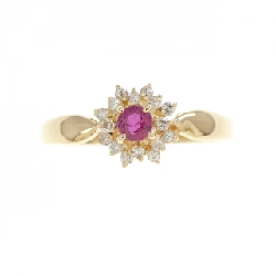 Nhẫn Ruby K18YG 0.14CT - Hàng hiệu Chính hãng 853353