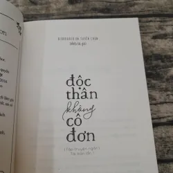 ĐỘC THÂN KHÔNG CÔ ĐƠN. Nhiều tác giả 787366