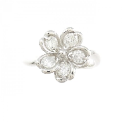 Nhẫn kim cương hoa PT900 0.50CT - Hàng hiệu Authentic 854185