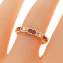 Nhẫn Ruby K18YG 0.25CT - Hàng hiệu Chính hãng 855027